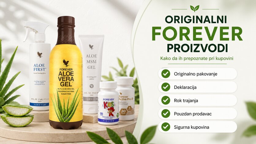 Kako prepoznati originalne Forever proizvode